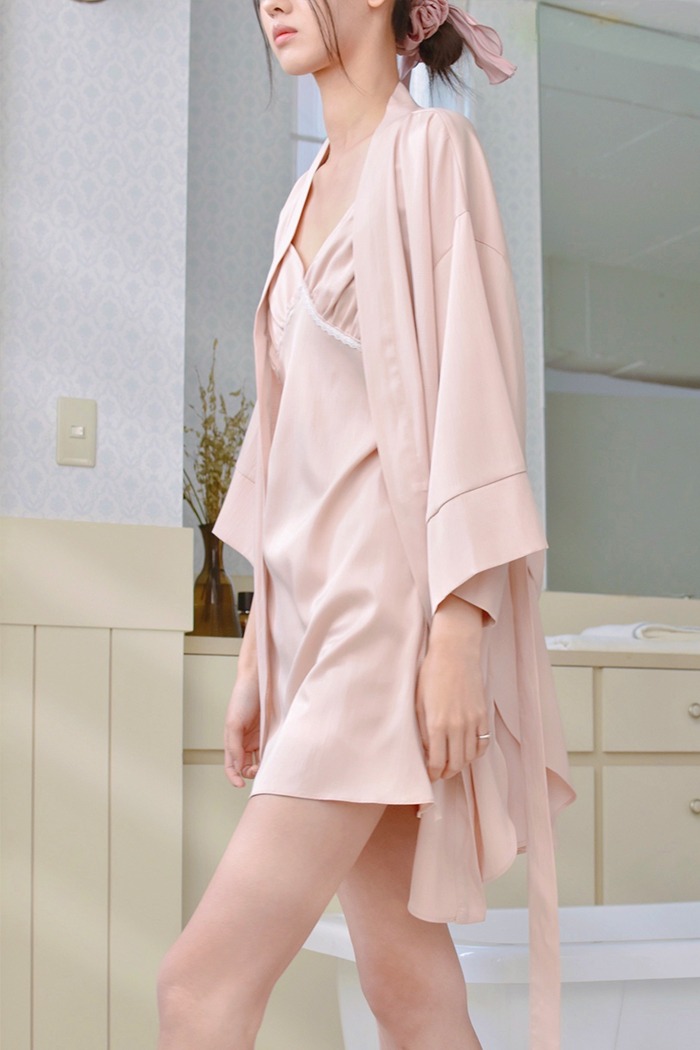 [giftbox 증정] room no.207 Amali robe pink