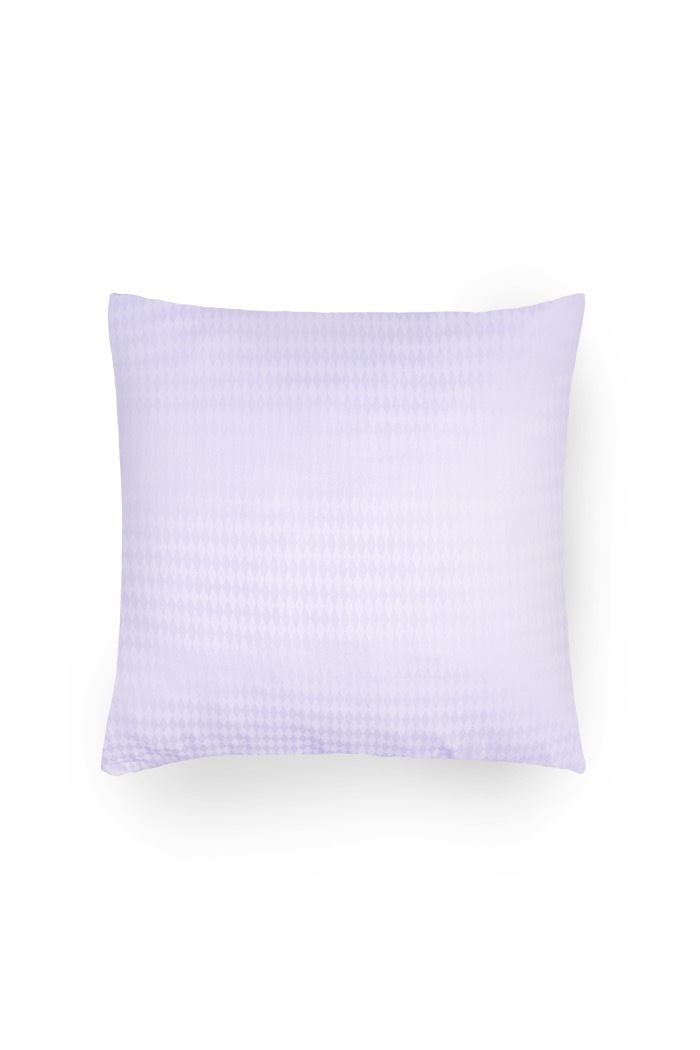 [Argyle cushion cover purple [50x50]]